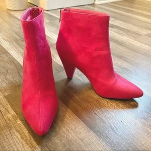 Hot Pink Booties